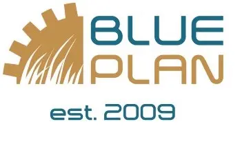 Blue plan logo